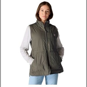 Carhartt WOMEN'S RAIN DEFENDER® RELAXED FIT LIGHTWEIGHT INSULATED MOCK-NECK VEST